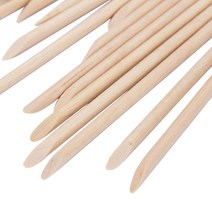우드스틱 네일재료 손톱정리 우드푸셔, 긴 네일스틱 10pcs