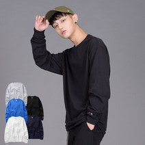 뉴욕트레이딩(연합) 챔피온 무지 긴팔티셔츠 CC8C