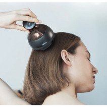 브레오 scalp2 손지압 두피 마사지기 헤어 안마기 방수 전동 샴푸 각질케어 미용실, 골드, 1개, 브레오 scalp2 골드