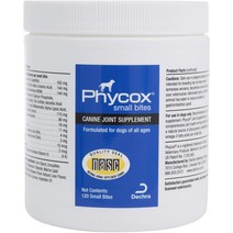 강아지영양제 PhyCox 관절 보조제 반려견용 소량 120Ct