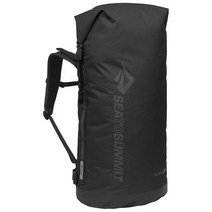 씨투서밋 등산배낭 빅 리버 75L 대용량 백팩킹 경량 대형배낭, 원 사이즈 블랙 Sea to summit