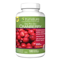 trunature Cranberry 트루네이처 크랜베리 650mg 140베지캡슐, 140정