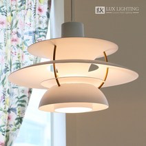 럭스 루센 1등 펜던트 국산 루이스폴센 st PH5 식탁등, 스몰 400mm 라이트그레이 + 램프 10W벌브 전구색