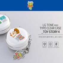 토이스토리4 타이포 톤프리 클리어 케이스, 렉스