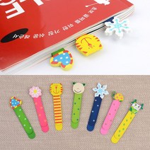 초등학생용 직자 겸용 우드 책갈피 북클립 북마크