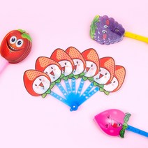 공작 용돈 투명 손 부채