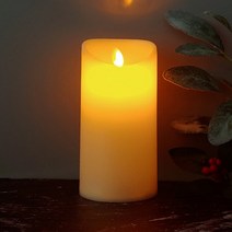 LED양초 (대 중 소 3개) LED캔들 LED촛불 LED초, 대(15cm)