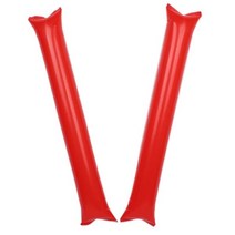 아트박스/파티해 응원용 팡팡막대풍선-레드(1쌍), 본품