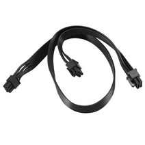 PCI-E 6 핀-2 포트 2 핀 전원 공급 장치 케이블 쿨러 마스터 V 시리즈 용 핀-8 V850 V700 V1000 모듈러 PSU, Black