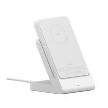 샤오미 2in1 맥세이프 무선 충전기 보조배터리 마그네틱 P05ZM 화이트