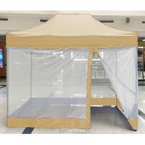 야외행사 포장마차천막 일체형가림막 야유회 간이포차, 1개, DZ일체모2X3