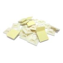 케이블타이 걸이 접착식 홀더 타이마운트 선정리 50개세트, 대