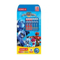 동아 미니특공대 10본 연필 (국산), B