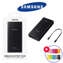 삼성 정품 갤럭시 25W PD 20000 mAh 초고속 C타입 충전 대용량 보조배터리 + 미니거치대, 20000 mAh 보조배터리+거치대
