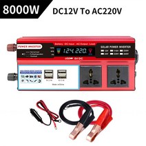 순수정현파인버터 순수 정현파 전원 인버터 3000w/5000w/8000w/10000w DC 12v LED 디스플레이는 Ac 220v, 03 8000W_01 12V_01 220V