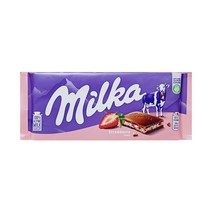 밀카 스트로베리 초콜릿 12p, 100g, 2개
