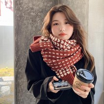 가을 겨울 니트 하트 머플러 여머플러