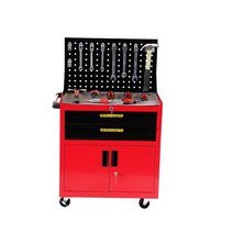 도구 걸이식 뒤플레인 캐비닛 레드 스테인레스 스틸 정비 보관 도매 저렴한, 한개옵션0