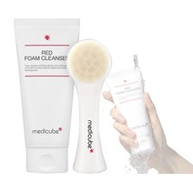 메디큐브 레드 폼 클렌저120ml+모공 브러쉬 SET 여드름성피부고민 피지개선