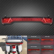 오토바이안개등 LED 라이트 전조등 브라켓 써치라이트 PCX 오토바이 리어 투어박 킹 투어, 2.Tour Pack Light A