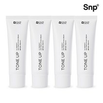 SNP UV 퍼펙트 에어톤업 선크림 50g, 50ml, 4개