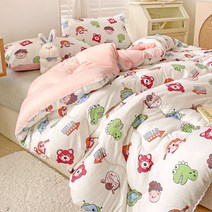 이불 두껍게 한 겨울 이불심 보온 사계절 범용 1인 학생 기숙사 봄과 가을은 심장 에어컨 하량, 해피 스토리 MJ9744069