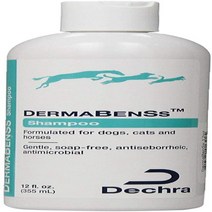 Dechra DermaBenSs Shampoo for Dogs Cats & Horses (12oz) - Gentle Soap-Free Antiseborrheic and Ant, 1, Antiseborrheic and Antimicrob