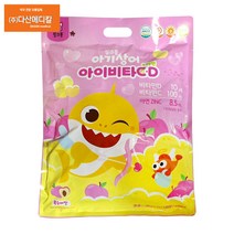 핑크퐁 어린이비타민 비타민C 복숭아맛 1000정, 1300g, 1개