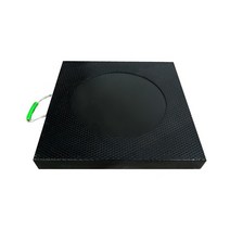 크레인 발판 유압 받침대 아웃트리거 안전발판 고무, 800x800x60