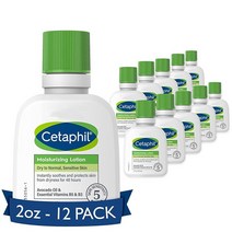 CETAPHIL의 바디 모이스처라이저 하이드레이팅 모이스처라이징 크림 28.3g(1온스) 12팩, Moisturizing Lotion NEW