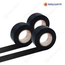 Lucky Tape 전기공사자재 고무 절연테이프 검정 내열 전기테이프