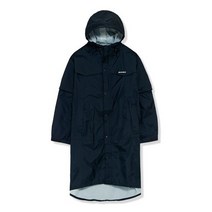 아이더 2020신상 패커블 주머니 심플 실버컬러 로고 코트형우의NAVY