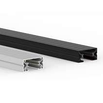 [빛나라닷컴] 레일조명 부속, 블랙 (레일 1M)