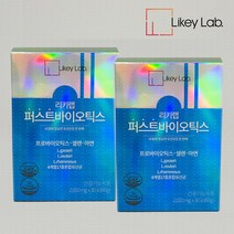 Likey Lab 리키랩 퍼스트바이오틱스 패밀리핏 30포 프리와 프로가 만났다. 면역 이젠 포스트바이오틱스다~리키랩을 찾아다오. 코에 좋은 코유산균, 2개, 30팩