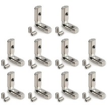 517A 10 개 90 도 아연 합금 내부 조인트 브래킷 알루미늄 압출 프로파일, 02 2