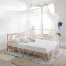 [금동이] 사각모기장 고급-(대형) / 캐노피 방충망 텐트 침대, 상세 설명 참조