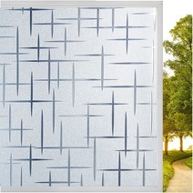 홈데코 스테인글라스 필름 레인보우 프라이버시 창 3D 장식 스테인드 글라스 스티커 비접착 정적 접착 유리 홈 오피스용, C+45x100 cm