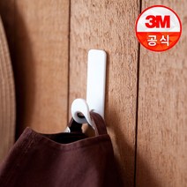 3M 못이 필요없는 무타공 소품정리 마스크걸이 벽걸이 집정리 후크 제한하중 900g, 1개