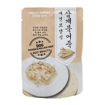참좋은간식 삼계북어죽 강아지 간식 80g, 20개, 삼계+북어 혼합맛