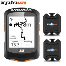 [홈리드속도계] 한글판 엑스플로바 X2 자전거 GPS 스마트 네비게이션 속도계, 2. 엑스플로바 X2 번들셋