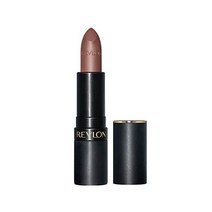 REVLON 슈퍼 러스트러스 더 러셔스 매트 립스틱 누드 001 If I Want To 0.15온스, 매운 코코아, 0.15온스(1팩)