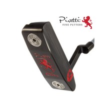 피레티골프코리아 정품 코르티노 블랙 엘리트 Cortino Elite Black 퍼터, 33인치