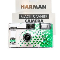 하만 HP5 SUPER 흑백 일회용카메라 400-27컷 (플래쉬 필름내장) 일반필름, 1개, HP5 흑백 일회용카메라 400-27컷