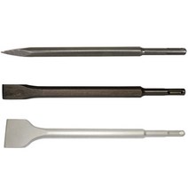KENDO SDS-PLUS 250mm 노미 다가네 3종 세트 포인트 플랫 치즐