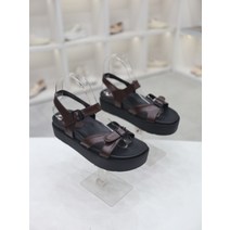코디엘루 벨트장식 통굽 쿠션 스트랩 샌들 4.5cm SPCD67001