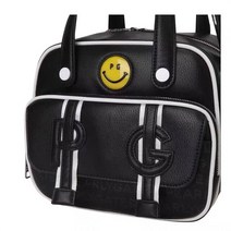 골프백 골프캐디백 골프보스톤백Pearly Gates 여성용 골프 가방 화이트 블랙 컬러 화장품 핸드백 야외, 02 YELLOW