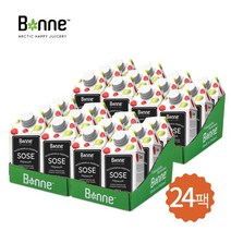 [본네] 프리미엄 로즈힙 배 퓨레 주스 500ml 24개입, 24개