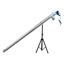 곡물 이송기 분말 흡입 사료 쌀 보리 콩 운반 농기계, 1.5 미터 본체 + 샤프트 + 브래킷