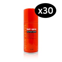 (30개)하이레벨 초강력 미니 헤어 스프레이 여행용 스프레이 100ml x 30개 휴대용 스프레이 슈퍼하드 스프레이, 30개