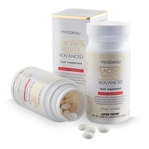 Mosbeau Placenta 화이트 고급 보충제 피부 미백 2015 일본 특허받은 글루타
